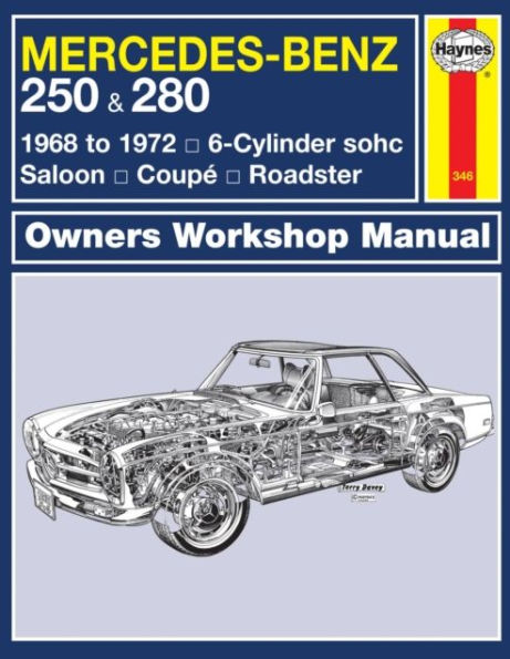 Mercedes-Benz 250 & 280 (68 - 72) Haynes Repair Manual