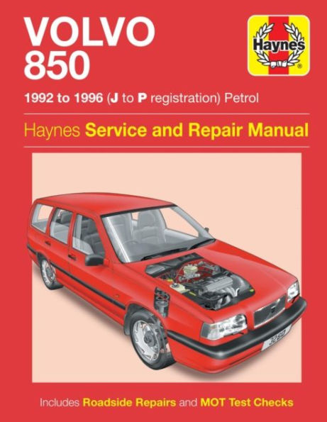 Volvo 850 Petrol (92 - 96) Haynes Repair Manual