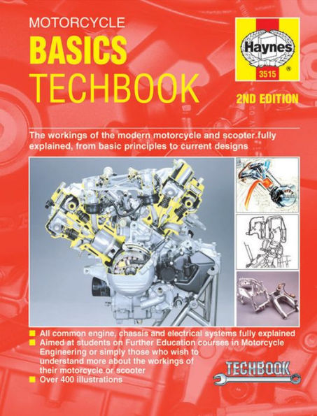 Motorcycle Basics Techbook 2nd Edition: The workings of the modern motorcycle and scooter fully explained, from basic principles to current designs