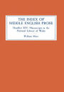 The Index of Middle English Prose: Handlist XIV: Manuscripts in The National Library of Wales (Llyfrgell Genedlaethol Cymru), Aberystwyth