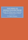 The Index of Middle English Prose: Handlist XVI: The Laudian Collection, Bodleian Library, Oxford