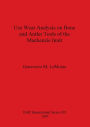 Use Wear Analysis on Bone and Antler Tools of the MacKenzie Inuit