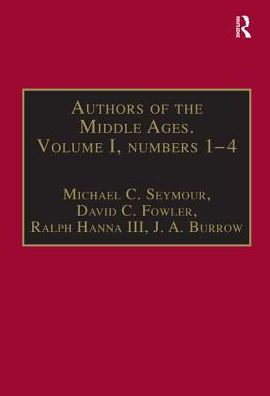 Authors of the Middle Ages. Volume I, Nos 1-4: English Writers of the Late Middle Ages / Edition 1