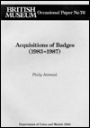 Title: Acquisitions of Badges (1983-1987), Author: Philip Attwood