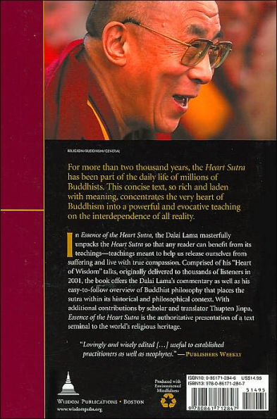 The Essence of Heart Sutra: Dalai Lama's Wisdom Teachings