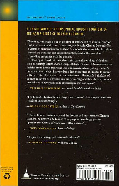 Gesture of Awareness: A Radical Approach to Time, Space, and Movement