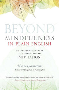 Title: Beyond Mindfulness in Plain English: An Introductory guide to Deeper States of Meditation, Author: Gunaratana