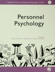 Title: A Handbook of Work and Organizational Psychology: Volume 3: Personnel Psychology / Edition 1, Author: De Charles
