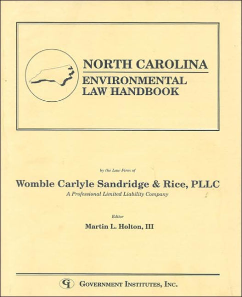 North Carolina Environmental Law Handbook