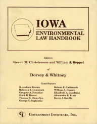 Title: Iowa Environmental Law Handbook, Author: Staff