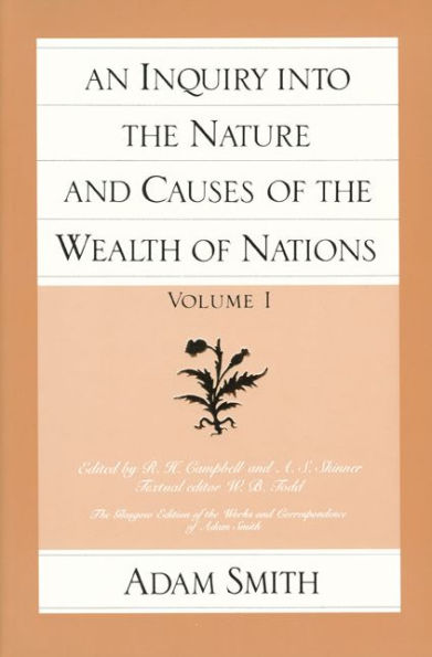 The Glasgow Edition of the Works and Correspondence of Adam Smith