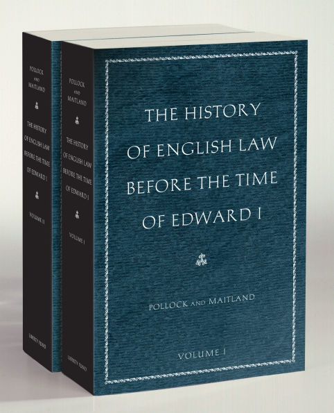 The History of English Law before the Time of Edward I (2-volumes) / Edition 2