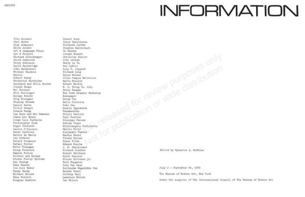 Information: 50th Anniversary Edition