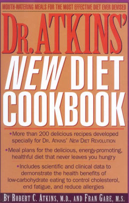 Dr. Atkins' New Diet Cookbook by M.D. Atkins, Fran Gare M.S., Paperback ...