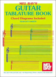 Title: Guitar Tablature Book, Author: Mel Bay Publications Inc