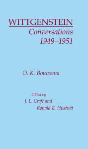 Title: Wittgenstein; Conversations, 1949-1951, Author: O. K. Bouwsma