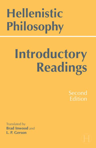 Hellenistic Philosophy / Edition 2