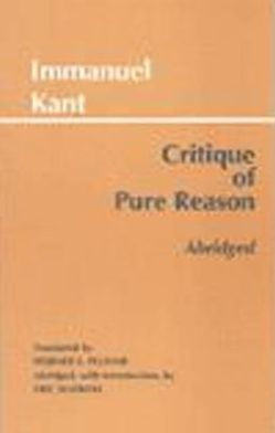Critique of Pure Reason, Abridged