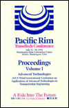 Title: Pacific Rim TransTech Conference Volume I: Advanced Technologies, Author: Chris T. Hendrickson