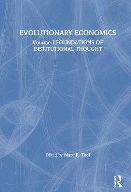 Evolutionary Economics: v. 1