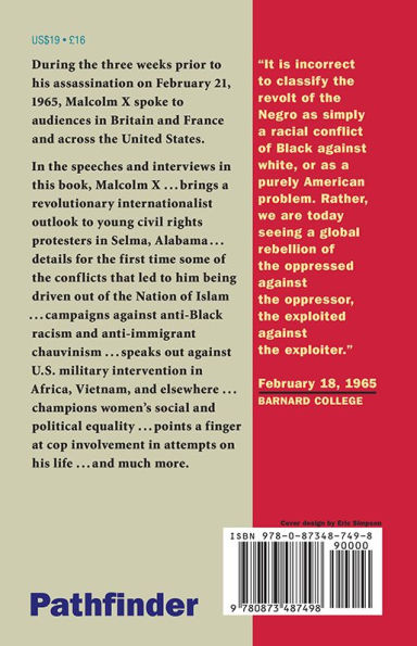 February 1965: The Final Speeches