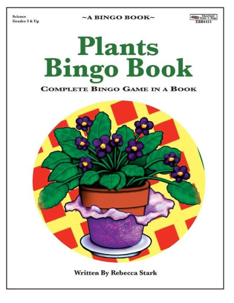 Plants Bingo Book: Complete Bingo Game In A Book