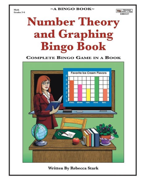 Number Theory and Graphing Bingo Book: Complete Bingo Game In A Book
