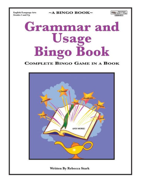 Grammar and Usage Bingo Book: Complete Bingo Game In A Book