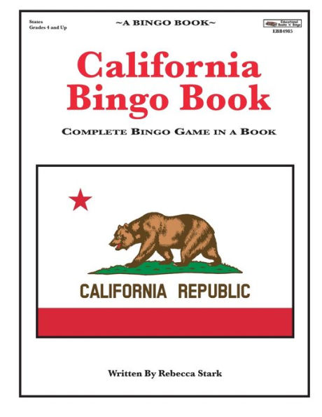 California Bingo Book