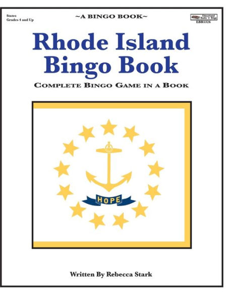 Rhode Island Bingo Book: Complete Bingo Game In A Book