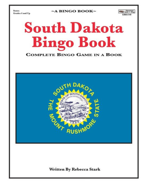 South Dakota Bingo Book: Complete Bingo Game In A Book