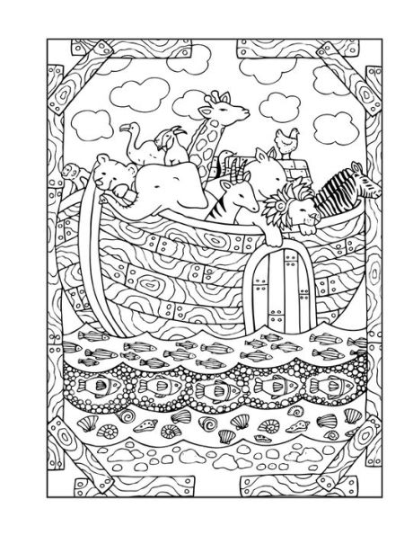Shalom Coloring III: Animals of the Bible