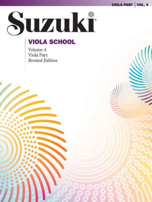 Suzuki Viola School Vol 4 Viola Partpaperback - 