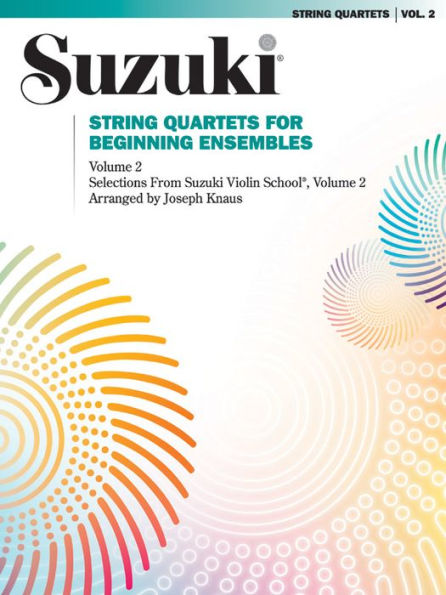 String Quartets for Beginning Ensembles, Vol 2