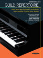 Guild Repertoire -- Piano Music Appropriate for the Auditions of the National Guild of Piano Teachers: Elementary A & B