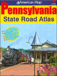 Pennsylvania State Road Atlas by ADC The Map People, Paperback | Barnes ...