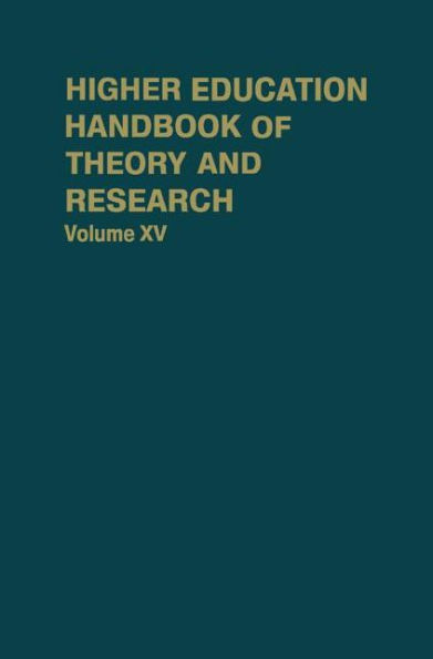 Higher Education: Handbook of Theory and Research / Edition 1