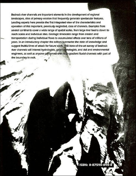 Rivers Over Rock: Fluvial Processes in Bedrock Channels / Edition 1
