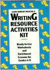 Title: Writing Resource Activities Kit: Ready-to-Use Worksheets and Enrichment Lessons for Grades 4-9, Author: Barry Allen Lanman