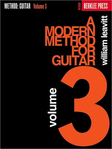 A Modern Method for Guitar - Volume 3