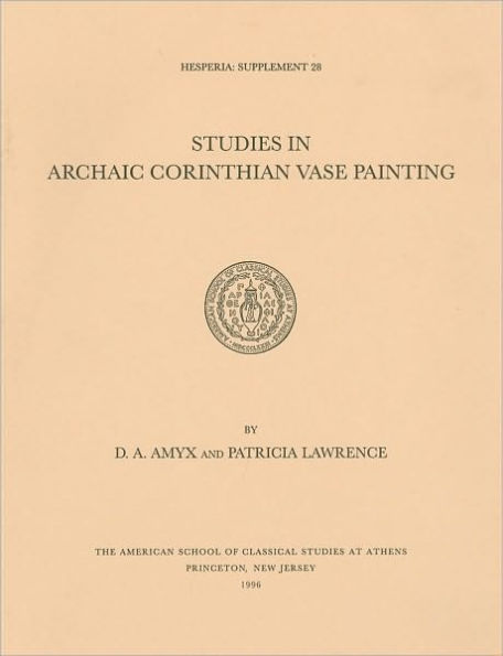 Studies in Archaic Corinthian Vase Painting