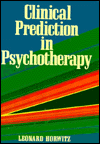 Clinical Prediction in Psychotherapy