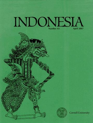 Indonesia Journal: April 2007