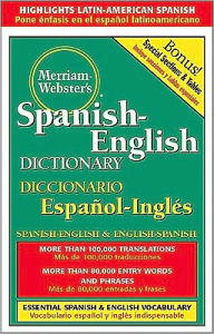 Title: Merriam-Webster's Spanish-English Dictionary, Author: Merriam-Webster