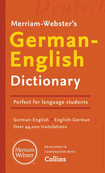 Merriam-Webster's German-English Dictionary