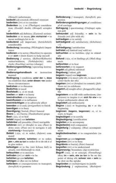 Merriam-Webster's German-English Dictionary