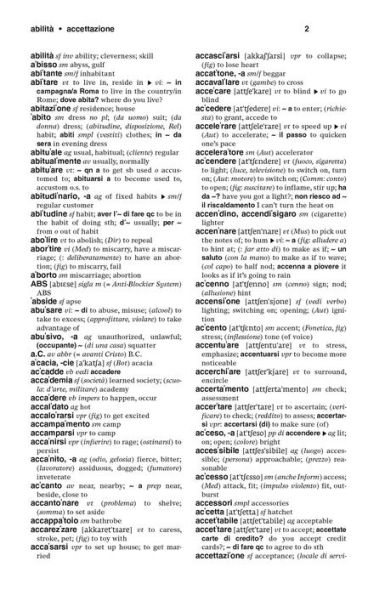 Merriam-Webster's Italian-English Dictionary