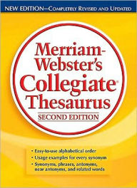 Title: Merriam-Webster's Collegiate Thesaurus, Second Edition / Edition 2, Author: Merriam-Webster