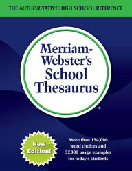 Title: Merriam-Webster's School Thesaurus, Author: Merriam-Webster