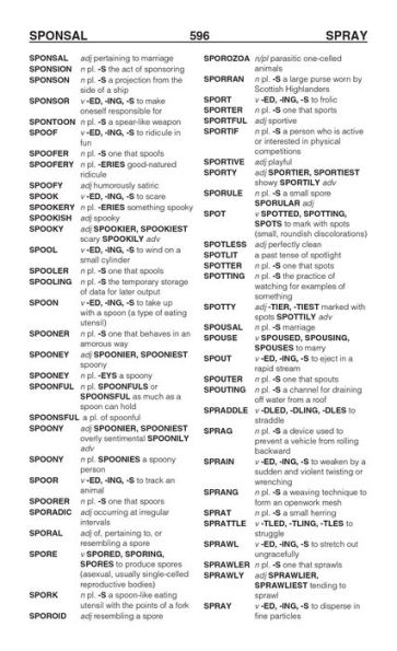 The Official SCRABBLE Players Dictionary